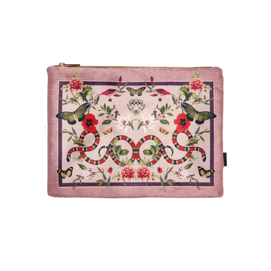 Pink Serpent Hand Bag