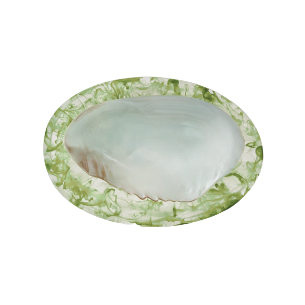 Caviar Plate Celadon