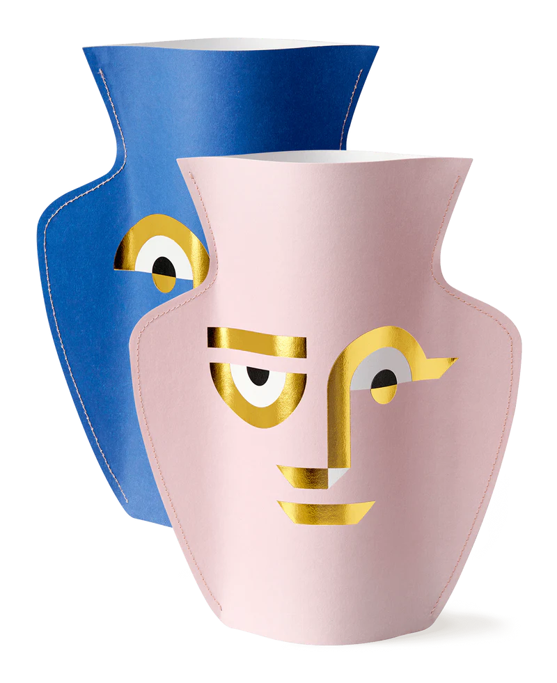 Apollo Paper Vase Blue