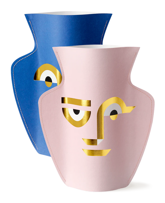 Apollo Paper Vase Blue