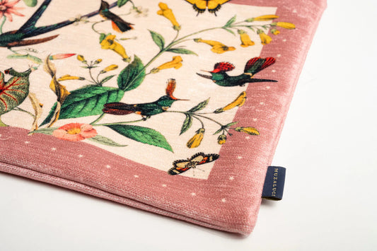 Hand Bag Pink Hummingbid