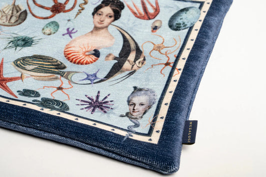 Blue Surreal Sea Hand Bag