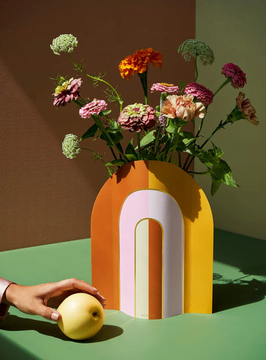 Riviera Arch Paper Vase