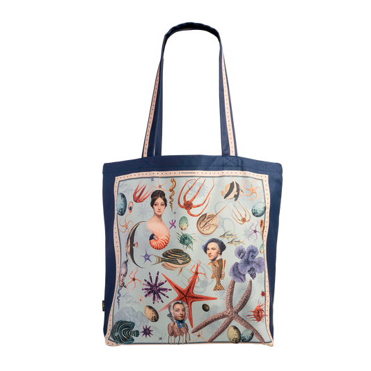 Blue Surreal Sea Tote Bag