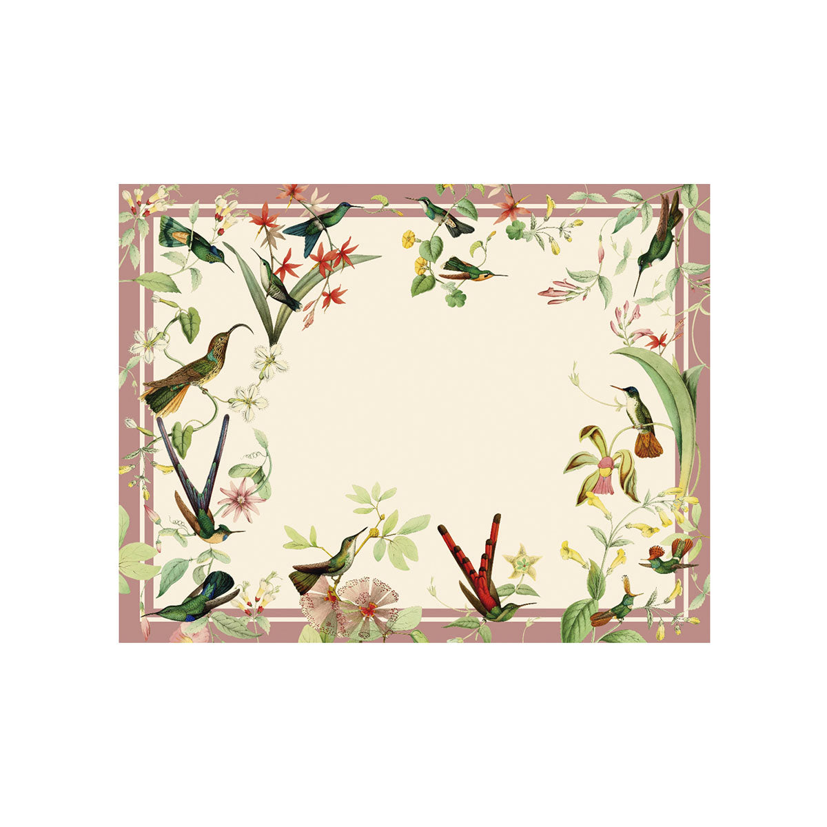 Individuales Pink Hummingbird